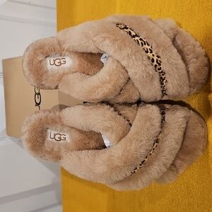 UGG Scuffita Speckles Slippers - Chestnut NIB